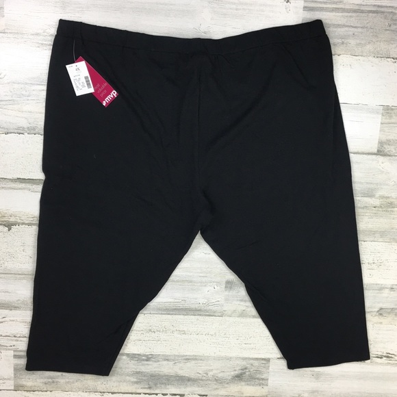 NWT Fashion Bug Black Crop Pants 4X - Picture 3 of 3